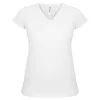 BLUSA ALGODÓN PESO MEDIO CUELLO V COLOR