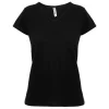 BLUSA ALGODÓN PESO MEDIO CUELLO V COLOR