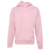 FB84_ROSA_1 SUDADERA FELPA ALGODÓN UNISEX CANG/GORRO COLOR