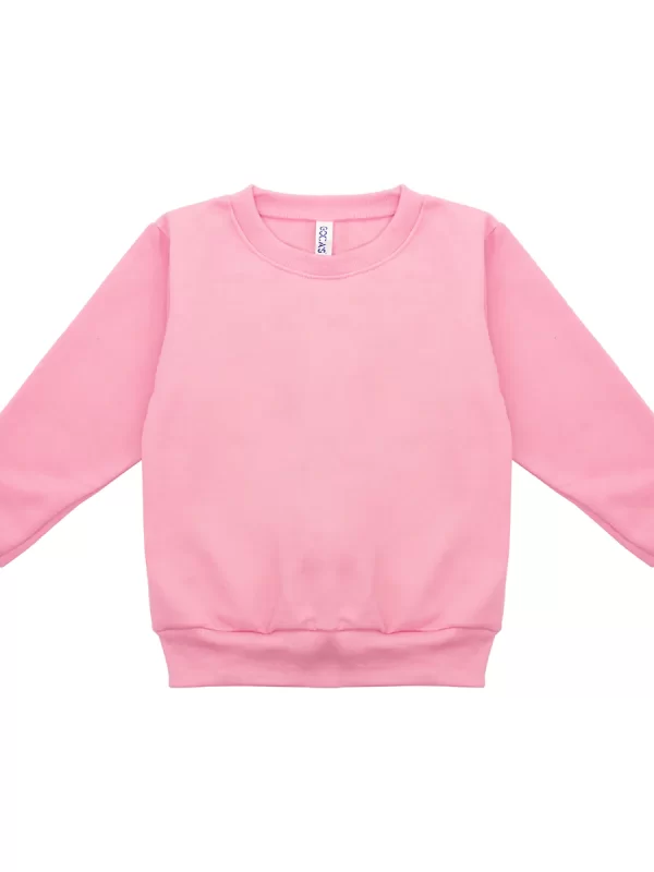 SUDADERA FELPA ALGODÓN UNISEX CUELLO REDONDO