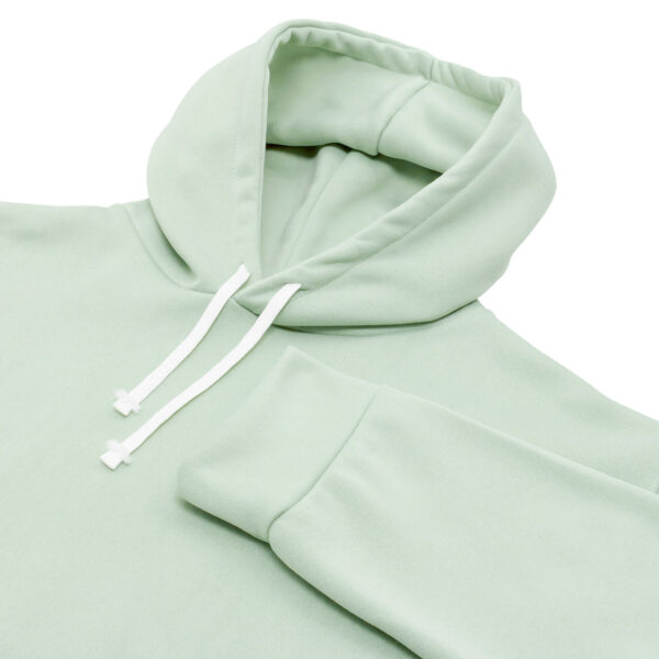 FB84_VERDE-CLARO_3 SUDADERA FELPA ALGODÓN UNISEX CANG/GORRO COLOR
