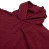 FB84_VINO_3 SUDADERA FELPA ALGODÓN UNISEX CANG/GORRO COLOR