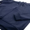 SUDADERA FELPA ALGODÓN UNISEX CANG/GORRO COLOR CON CIERRE