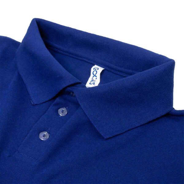 PLAYERA TIPO POLO ALGODÓN PEINADO CABALLERO MANGA CORTA