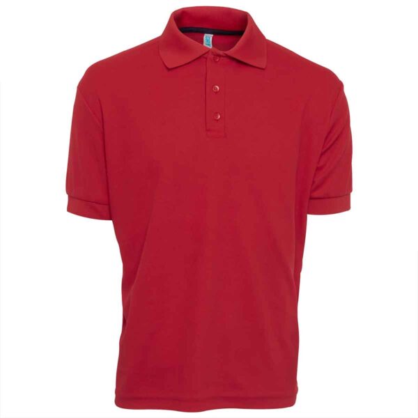 PLAYERA TIPO POLO ALGODÓN PEINADO CABALLERO MANGA CORTA