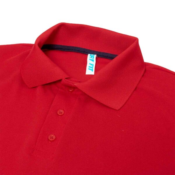PLAYERA TIPO POLO ALGODÓN PEINADO CABALLERO MANGA CORTA