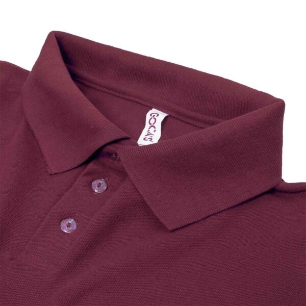 PLAYERA TIPO POLO ALGODÓN PEINADO CABALLERO MANGA CORTA