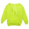 FK93_MANZANA_1 SUDADERA FELPA ALGODÓN NIÑO CAPUCHA Y BOLSA AL FRENTE
