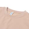 FB84_BEIGE_3 SUDADERA FELPA ALGODÓN UNISEX CUELLO REDONDO