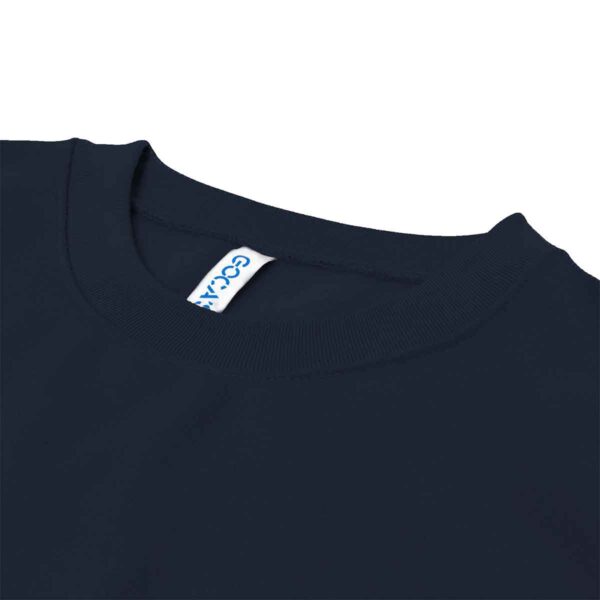FB84_MARINO_3 SUDADERA FELPA ALGODÓN UNISEX CUELLO REDONDO
